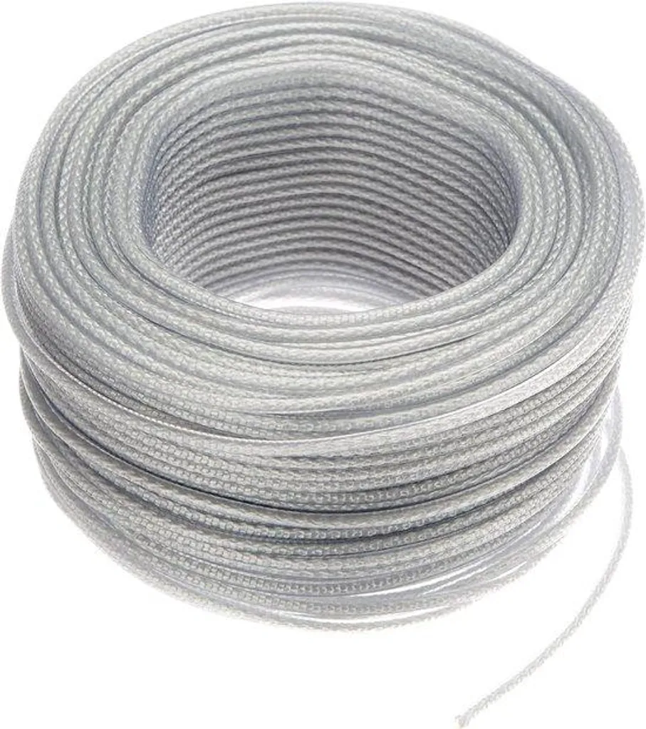 Fil à linge de rechange universel 62 mètres en plastique invisible