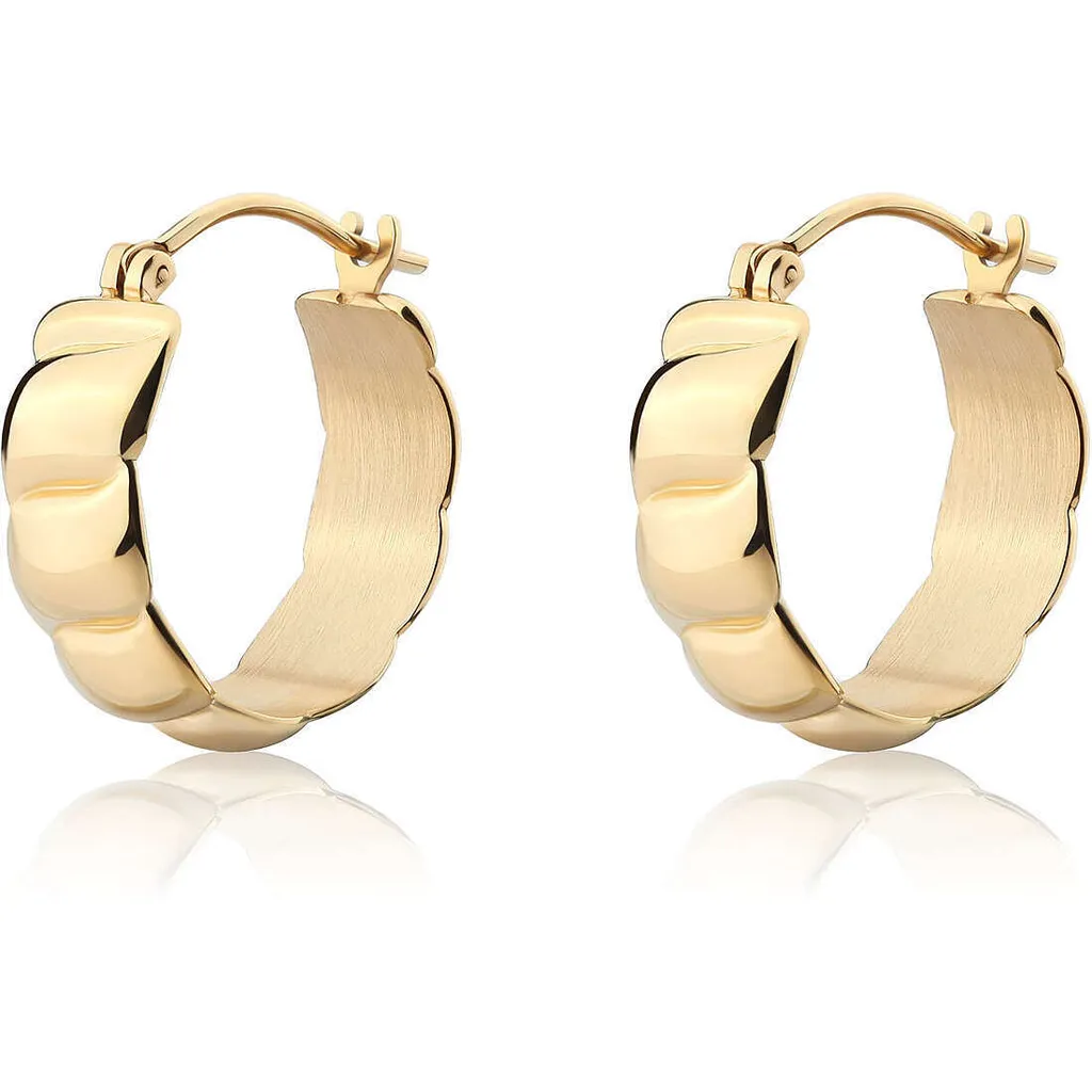 Regalo Donna: Orecchini Sagapò Oro Cerchio | Gioiello con Confezione