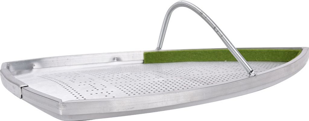 Bügelsohlenschutz ES-300L aus Aluminium, hitzebeständig & rostfrei – schützt Kleidung vor Glanz – für Haushalt & Hobby