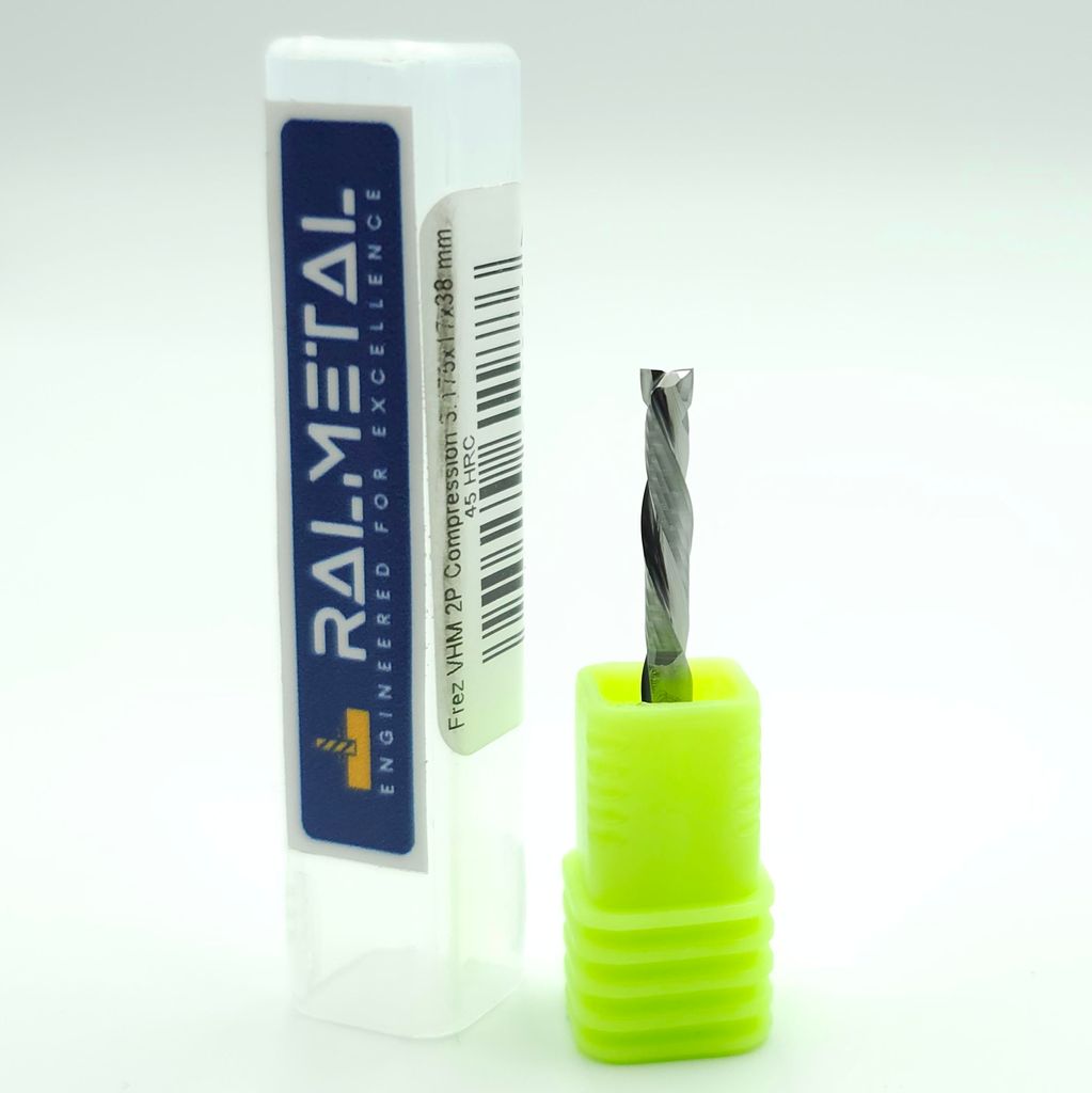 Kompressionsschneider für Holz und Sperrholz 3,175 x 17 x 38