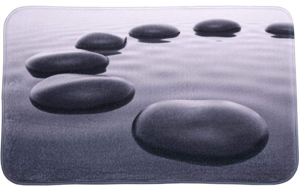 Tapis de salle de bain SANILO® Black Stones 70 x 110 cm Image du produit 