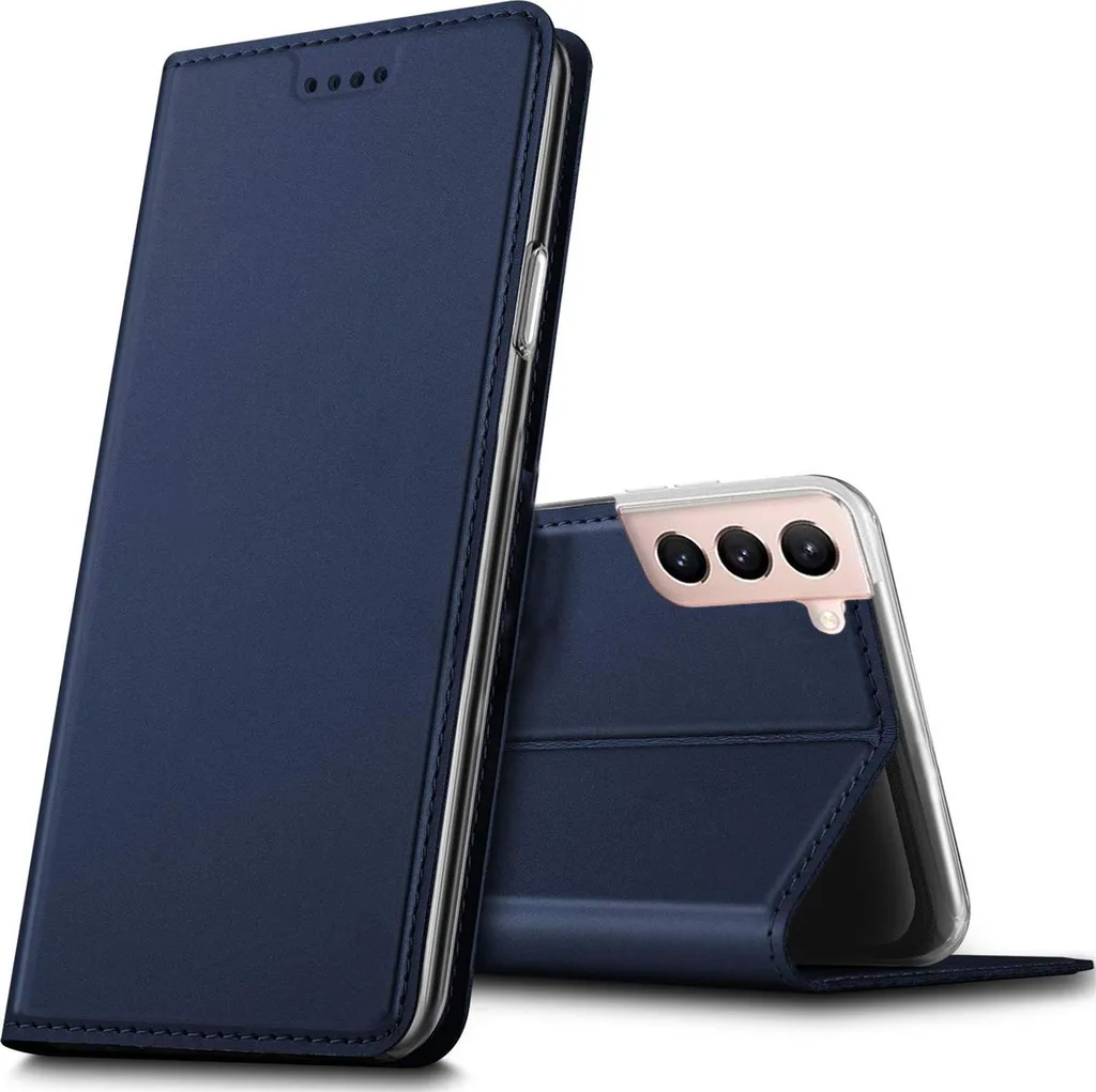 Copertura del telefono cellulare Samsung Galaxy S21 Plus Book Case Custodia protettiva Cover Slim Flip Cover Case