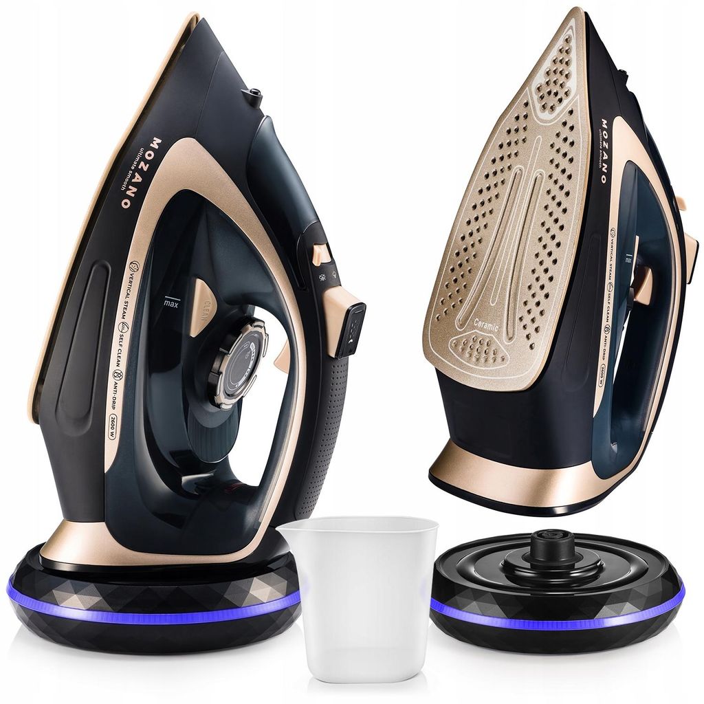 Kabelloses Dampfbügeleisen Mozano Ultimate Smooth 2600W mit Produktbild 