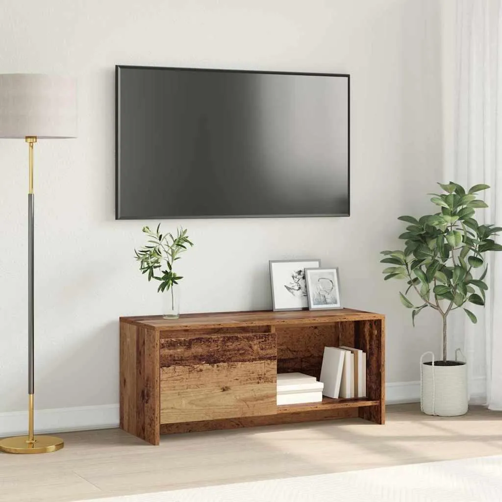 Offerta Mobile TV Maison Exclusive 90cm Legno Antico | Qualità e Stile