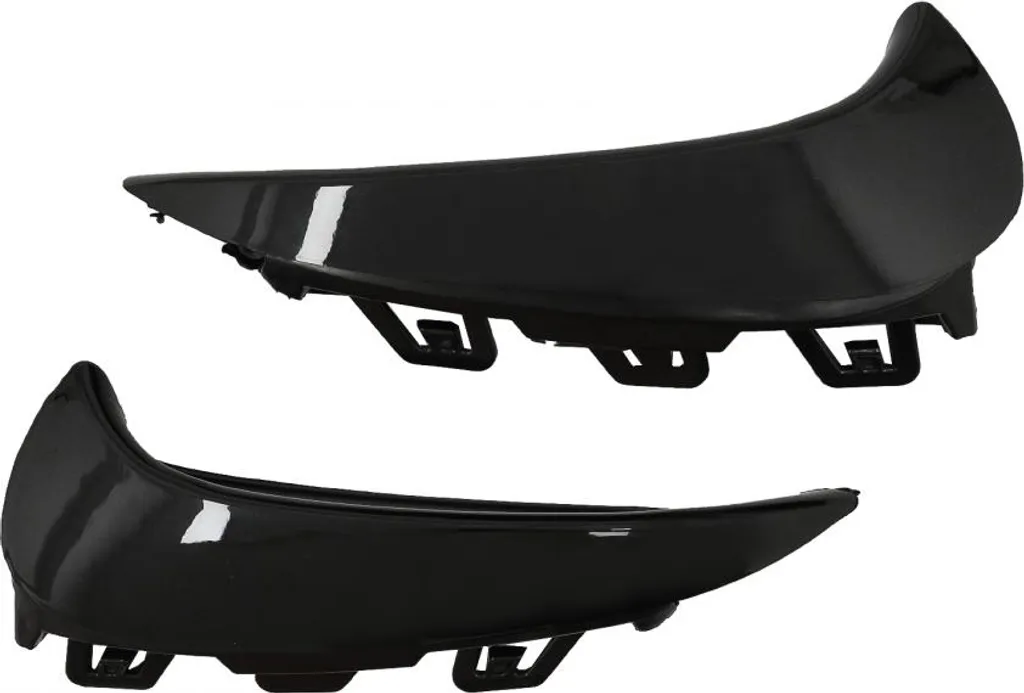Volets Flics Noir Brillant Anti-UV pour Mercedes GLA H247 Sport Line