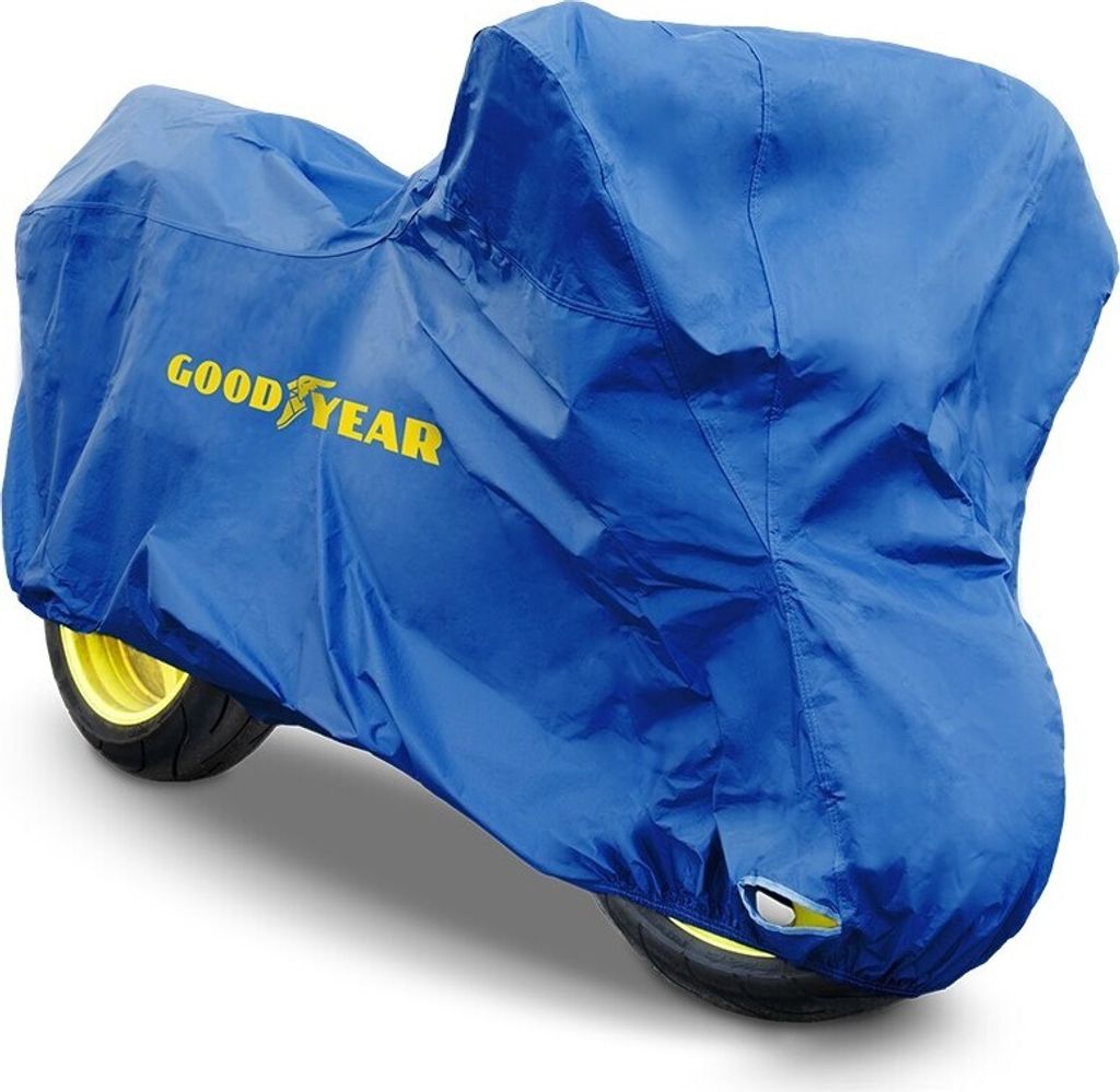Goodyear Motorradabdeckung Motorradplane GOD7023 294cm 105cm 127cm PE (Polyethylen) PP (Polypropylen)