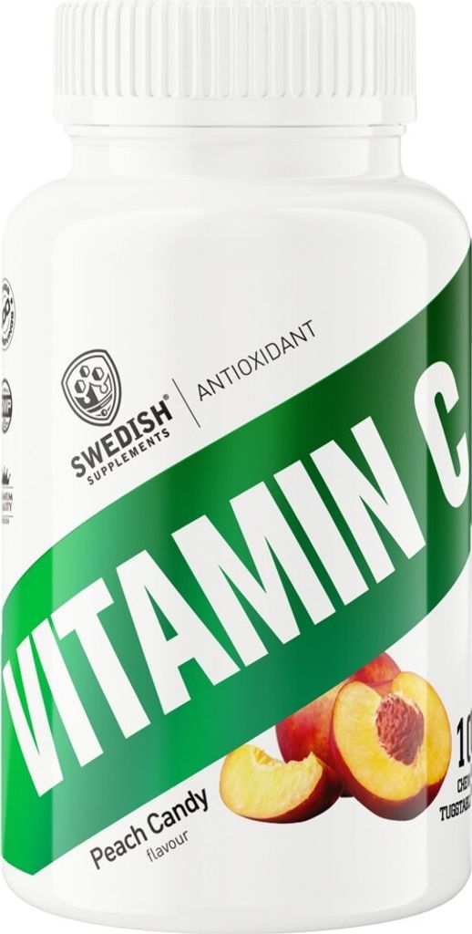 SWEDISH Supplements | Vitamin C 500 mg Peach