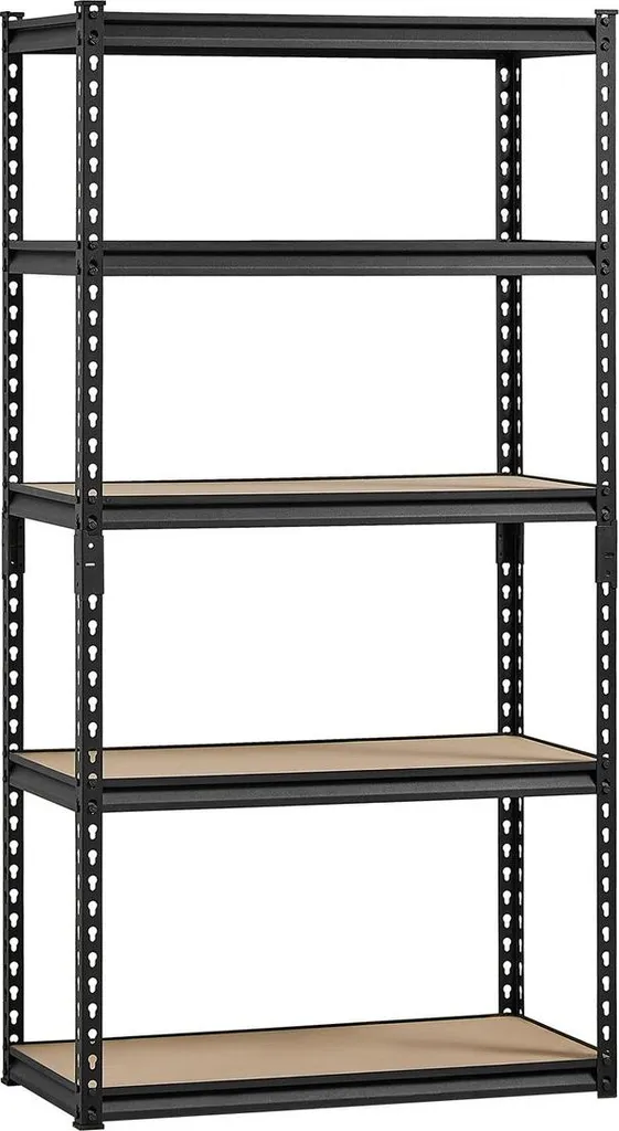 Étagère de garage 5 niveaux haute résistance 160 cm charge lourde