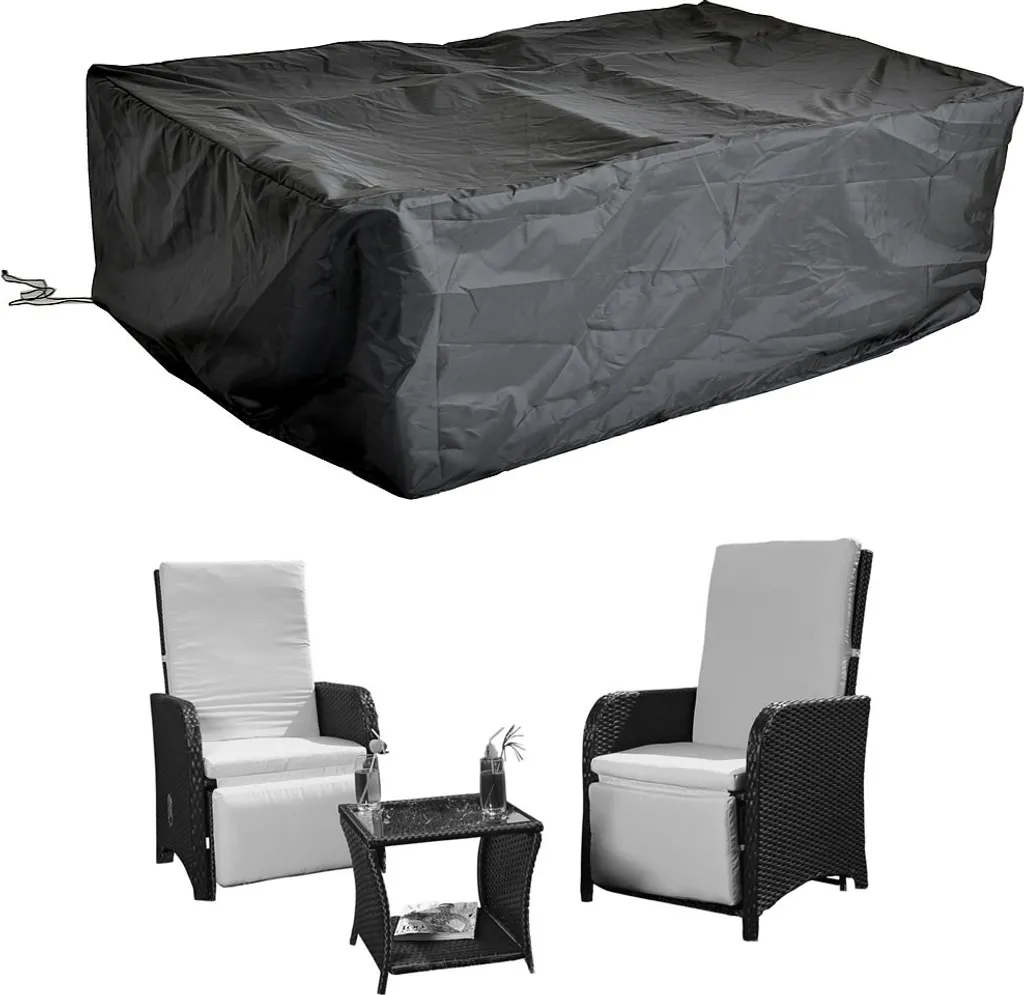 Copertura Mucola Design Nero 132x114x104 | Eleganza e Protezione