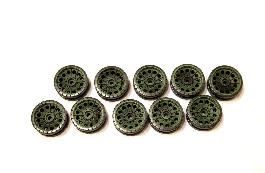 Roues de guidage T34/85 09-11-01 galets de char pour char d'assaut