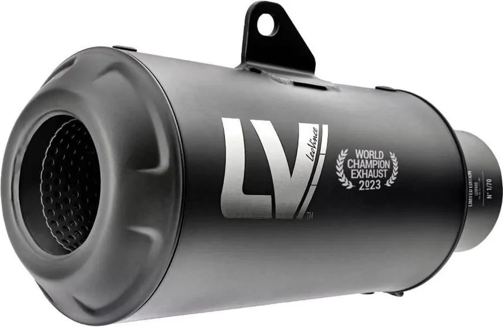 Échappement Racing LeoVince LV-10 Weltmeister Inox Noir pour Z400