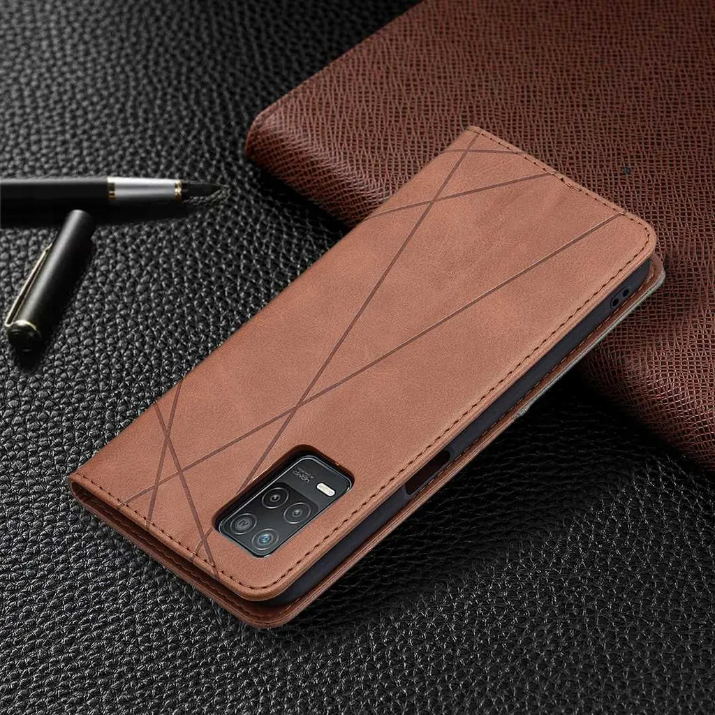 Zaps Origami Realme 8/8 Pro Brown - 7