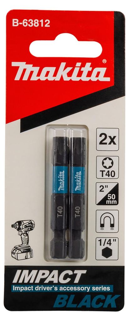 Makita Rázový šroubovací bit Blk T40x50mm B-63812 Obrázek produktu 