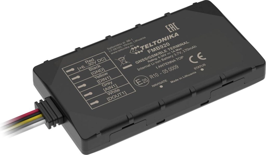 Teltonika FMB920 Small & Smart Tracker s Bluetooth a Obrázek produktu 