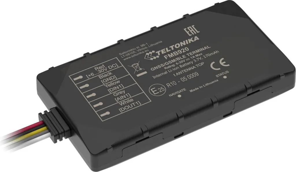 Teltonika FMB920 GPS Tracker Professionale | Antifurto Flotta con Batteria