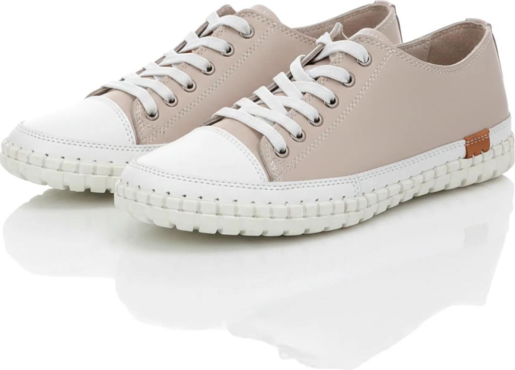 Gemini Damen Schnürschuh beige Größe 39 Produktbild 