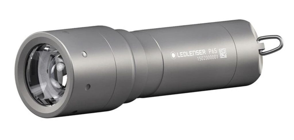 LedLenser Taschenlampe P6S silber Gift Box inkl. Batterien, Produktbild 