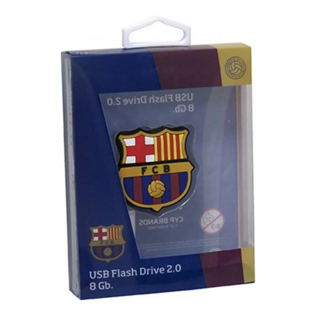 Clé USB FC Barcelone 16 Go : Accessoire de Stockage pour Supporters