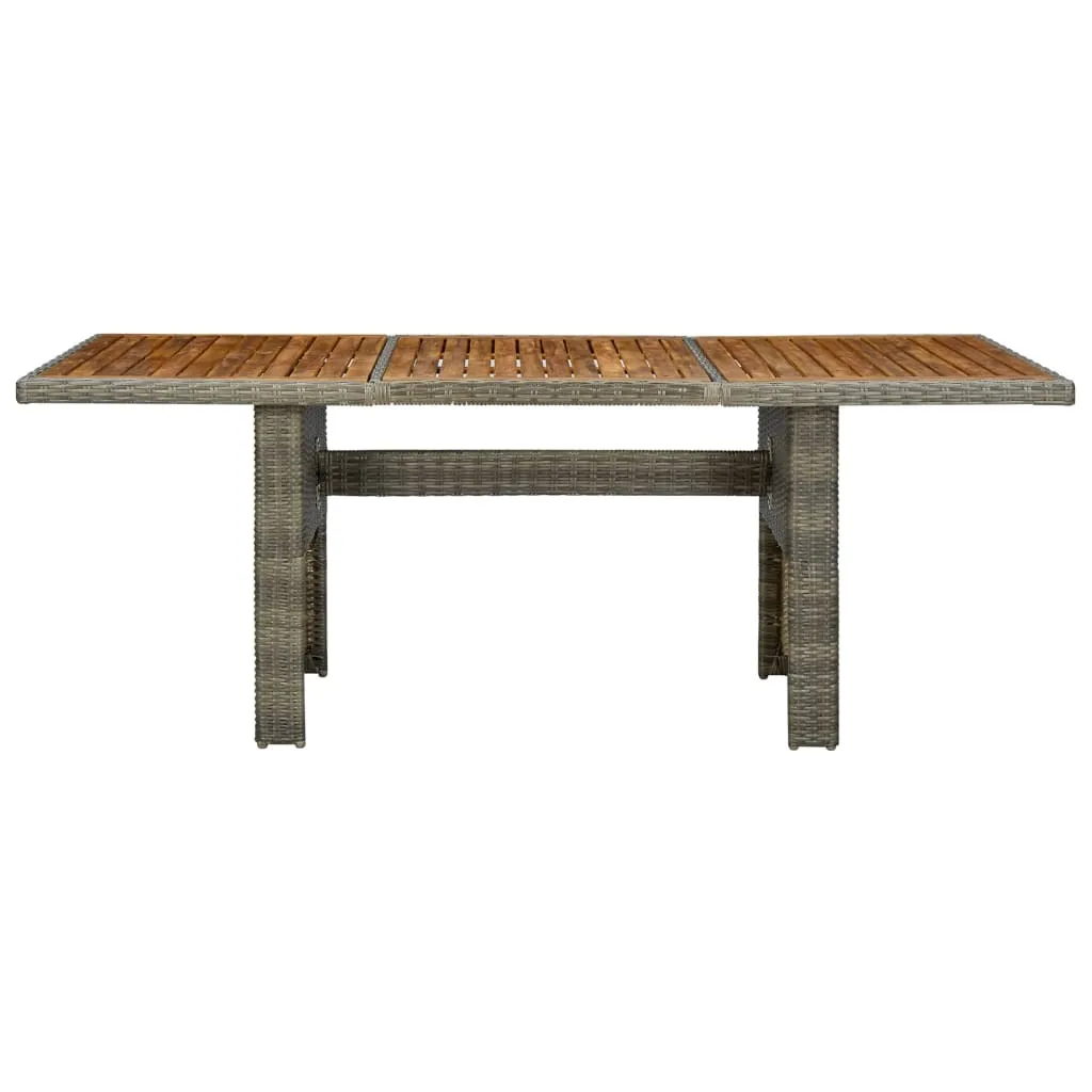 Table de jardin pour repas en famille grand modèle terrasse et balcon