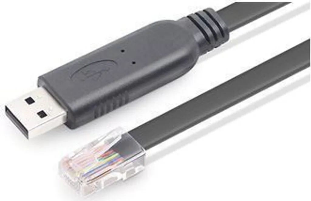 Câble Console USB vers RJ45 MicroConnect de 3m avec Puce Intégrée