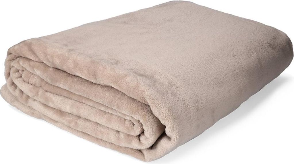 HOMLA MUKAVA-Decke beige 200x220 cm