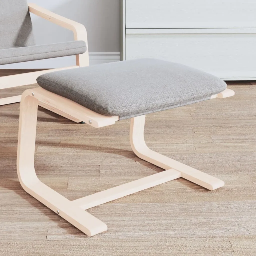 Sgabello Chic Grigio Chiaro The Living Store - Arredo Casa Moderno