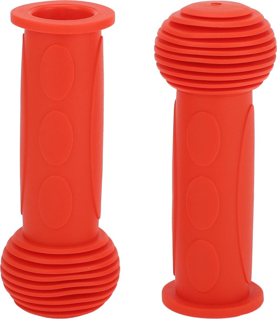Kinderfahrrad Lenkergriffe Abdeckungen 110mm Lang Weich | Kinder Fahrrad Lenkergriffe Schutz Orange 1 Paar