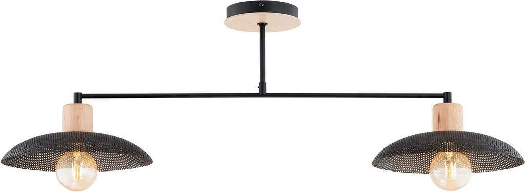 Plafonnier scandinave KOBE noir : la solution pour un intérieur chic