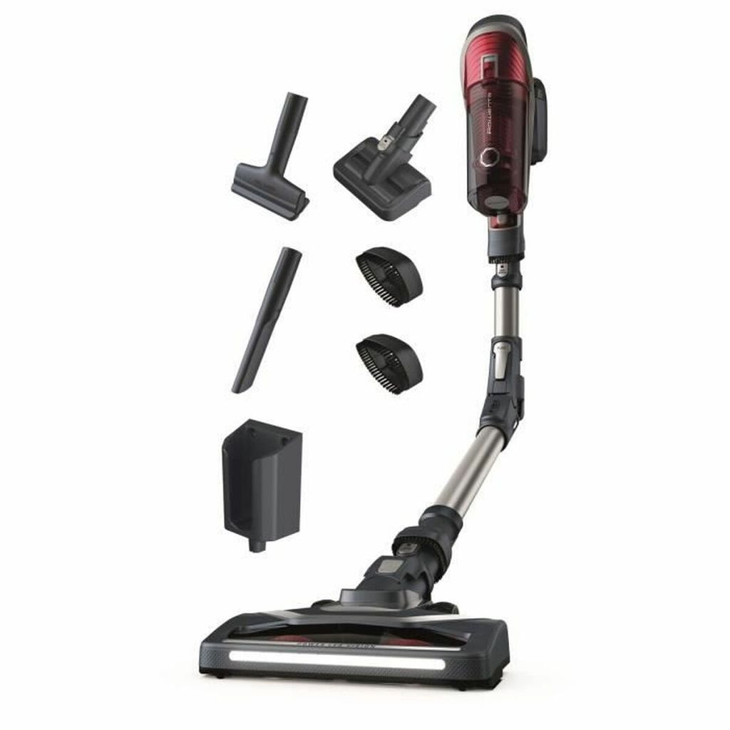 Rowenta X-Force Flex 8.60 Animal Kit, 2-in-1-Stabstaubsauger, Beutellos, Rot, Grau, Rechteckig, Trocken, Zyklonal