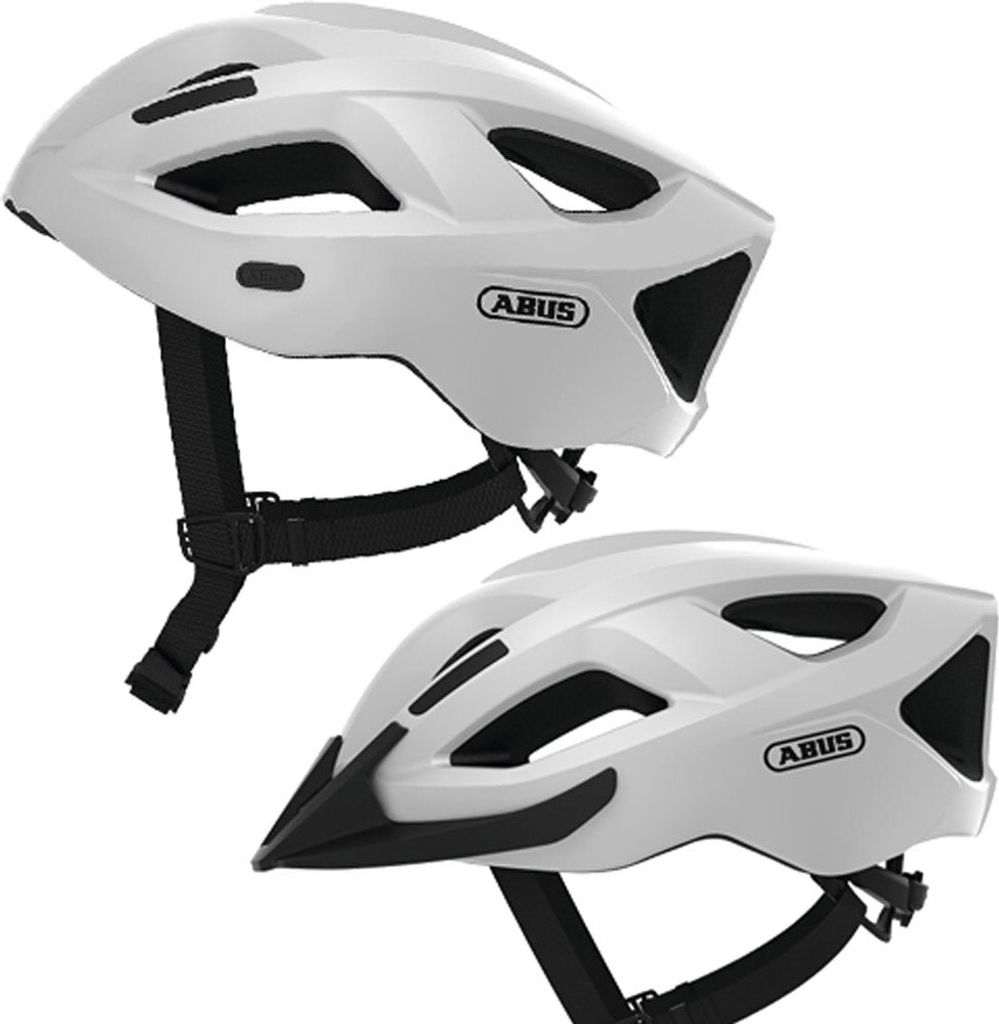 Abus ADURO 2.1 Fahrradhelm polar white L Obrázek produktu 
