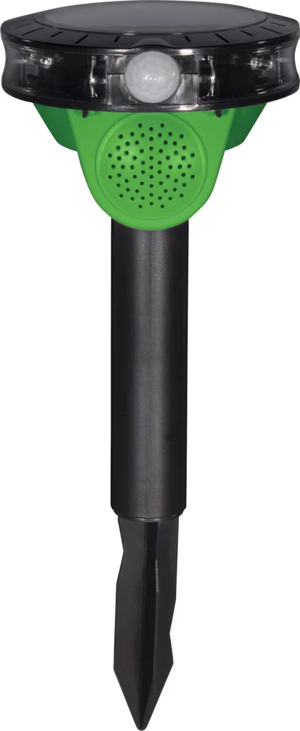 GARDIGO 60091 Épouvantail Solaire à Ultrasons avec Flash LED Puissant