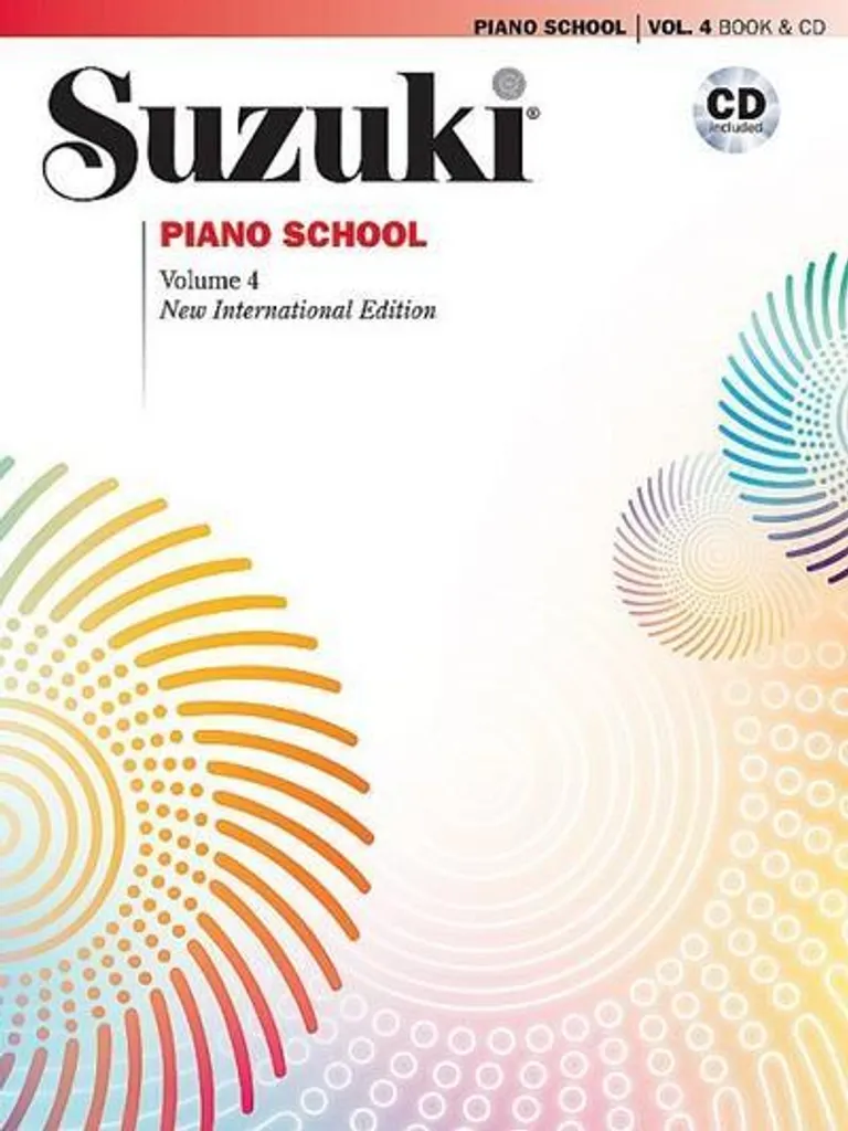 Méthode Suzuki Piano Vol 4 : Progressez Rapidement avec le Support Audio