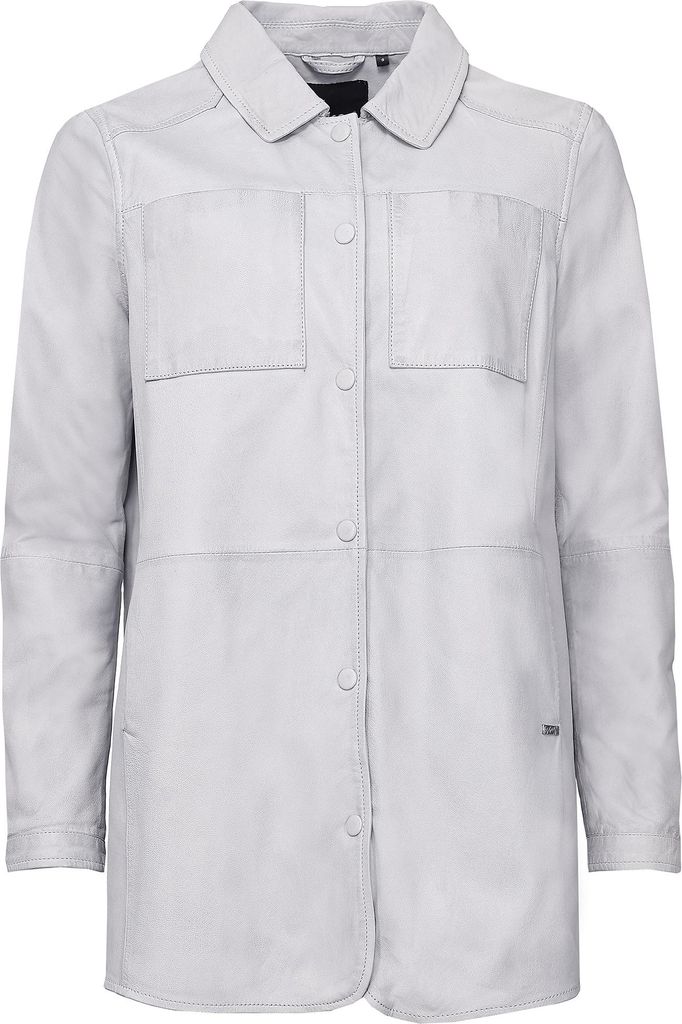 Maze Lederhemd 42020135 Damen sky M Produktbild 