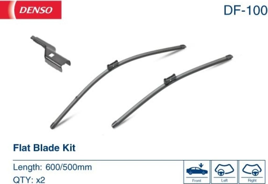 DENSO Wischblatt Beifahrerseitig Fahrerseitig DF-100