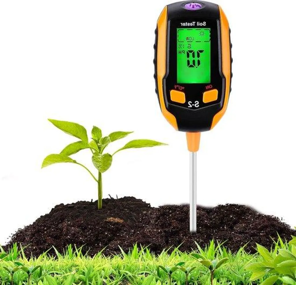 Solution pour plantes qui meurent : testeur de sol pH et humidité 5 en 1