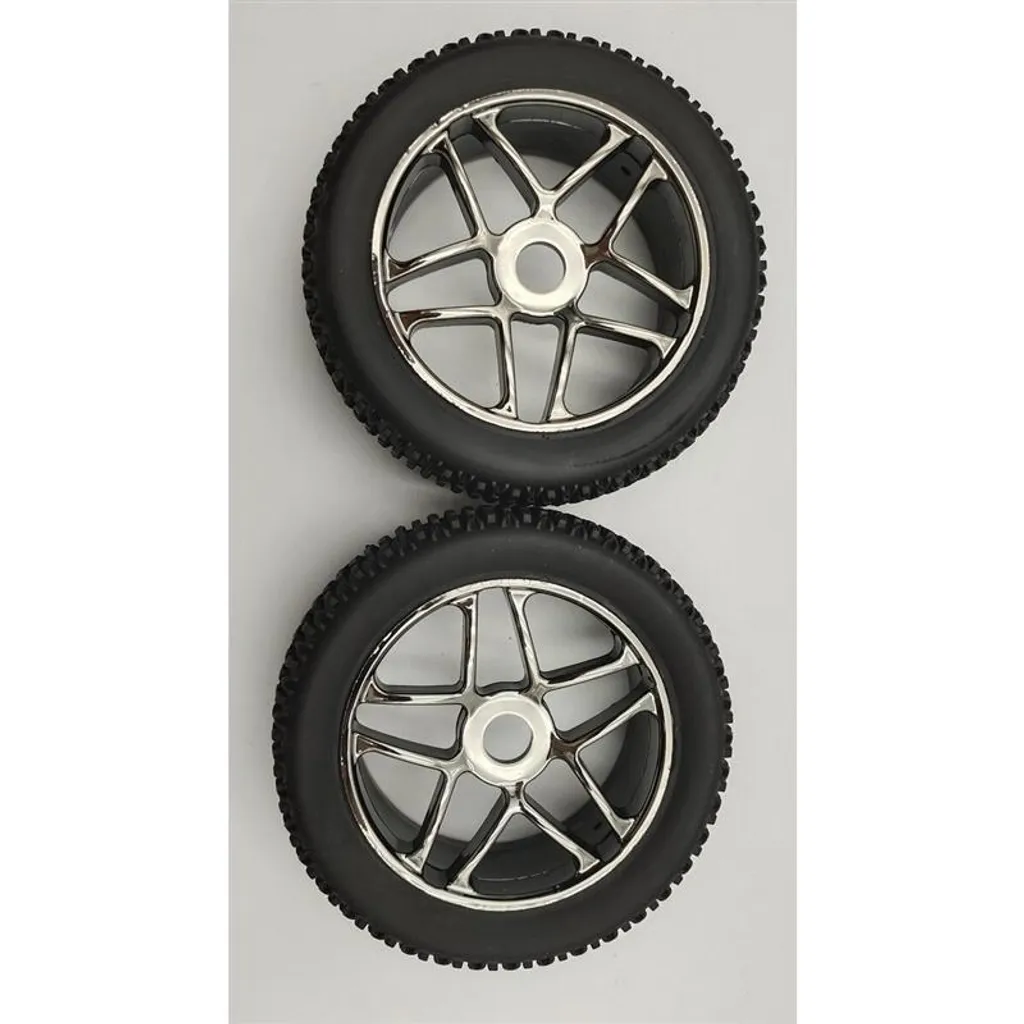 Jamara Pneus et Jantes 1:8 BL8 VE2 - Roues complètes haute performance