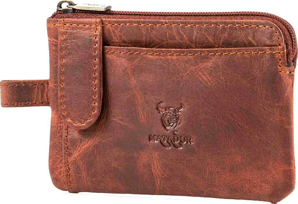 MATADOR CUSCO Leder Schlüsselmäppchen Schlüsseltasche Braun Produktbild 