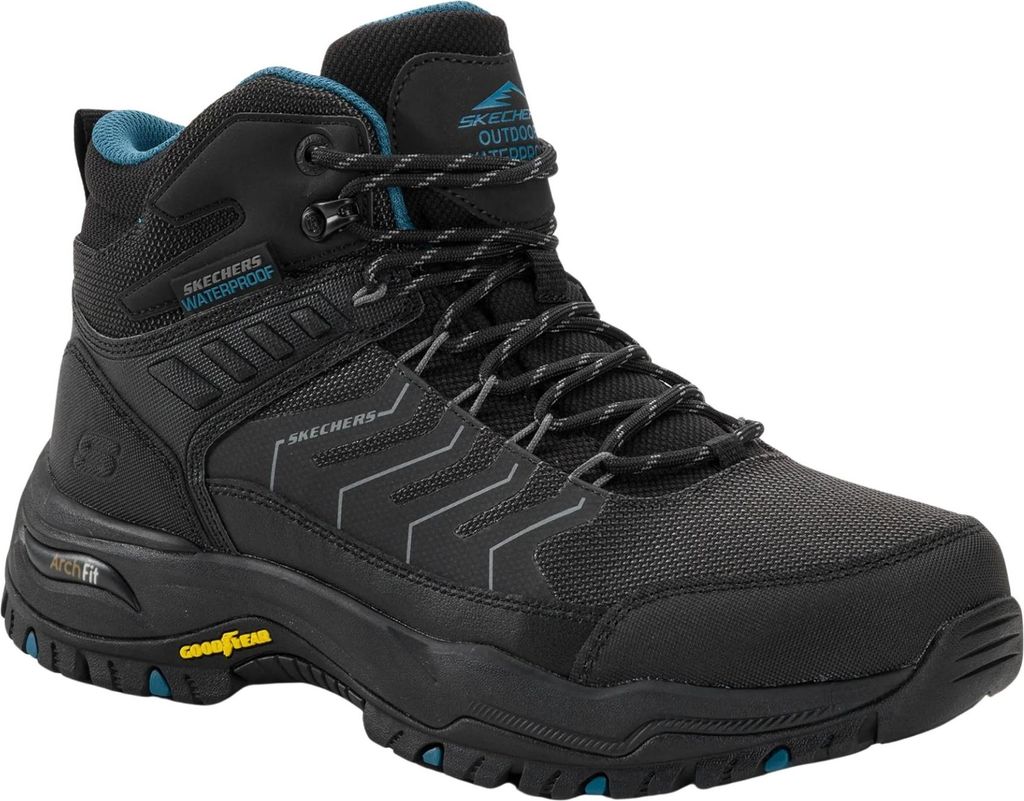 Skechers Arch Fit Dawson Herren Sportschuhe 204634-BLK schwarz r. 43