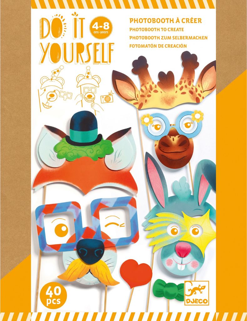 Kreativní DIY hra: Karnevalové masky, Djeco Obrázek produktu 