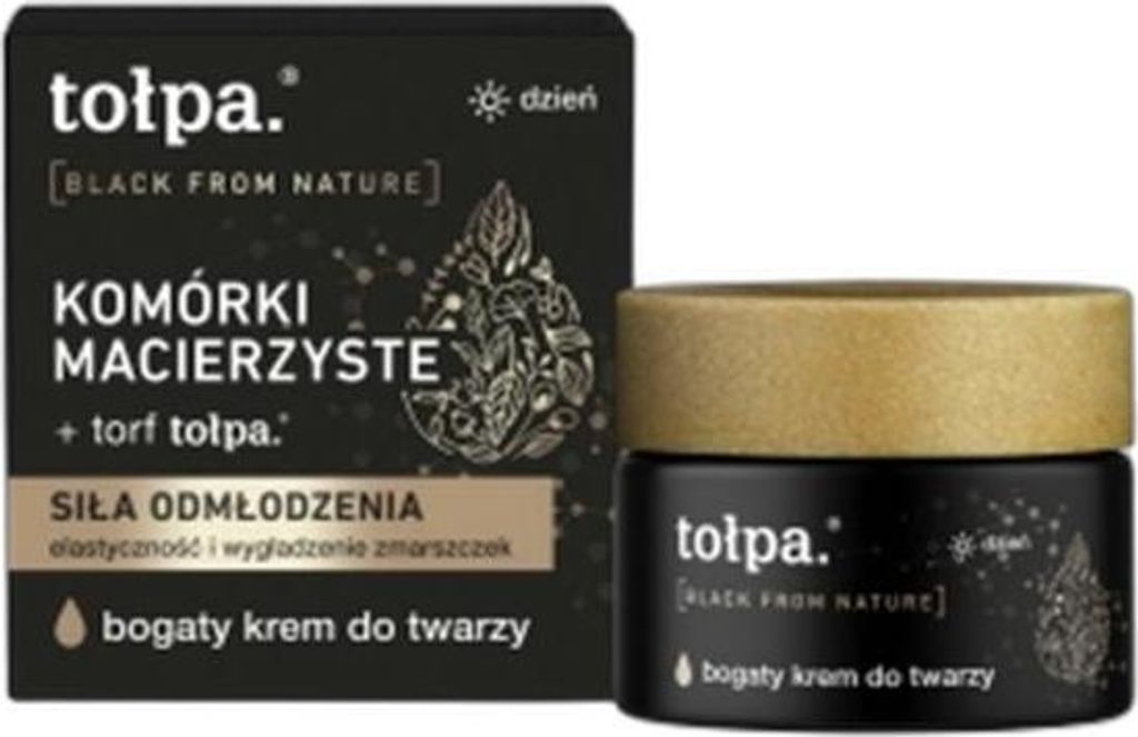 Krem Do Twarzy Tolpa Black From Nature Na Dzień, Bogata Zdjęcie produktu 