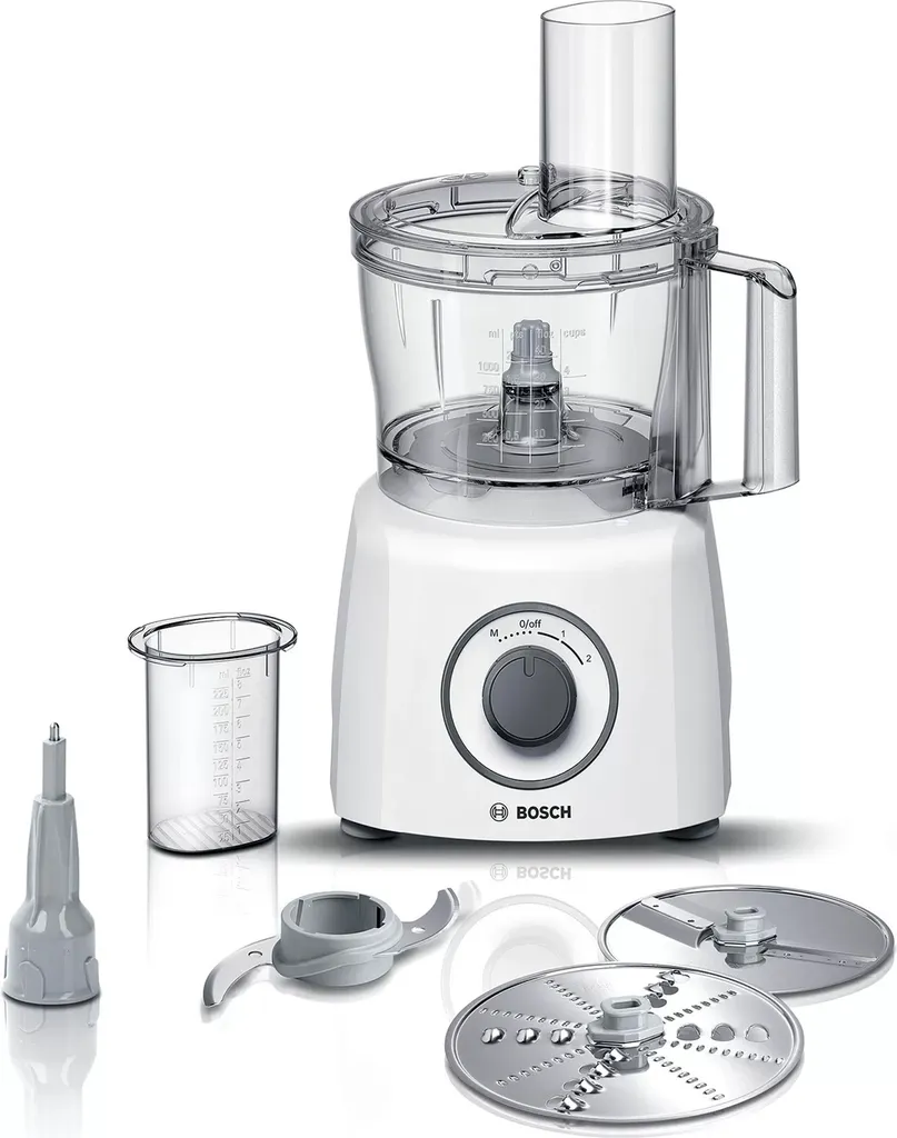 Robot de Cuisine Bosch MCM3110W Idéal pour Préparations Rapides