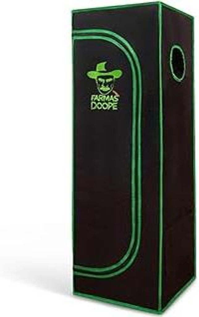 Growzelt 60x60x180 cm | Grow & Zuchtzelt für Hydrokulturen | Growschrank aus Oxford 600D & hochreflektierendem Mylar | Zelt für Pflanzen & Homegr...