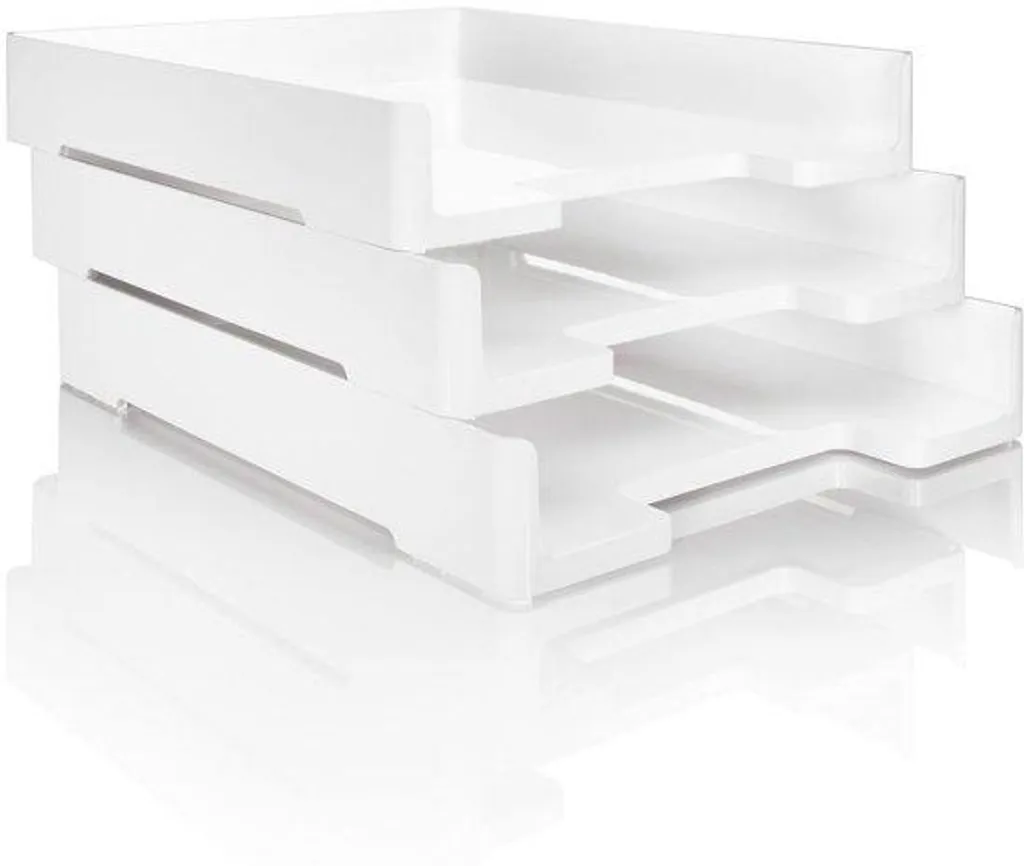 Boîtes aux lettres format C4 Eyestyle blanches lot de 3 pour entreprises