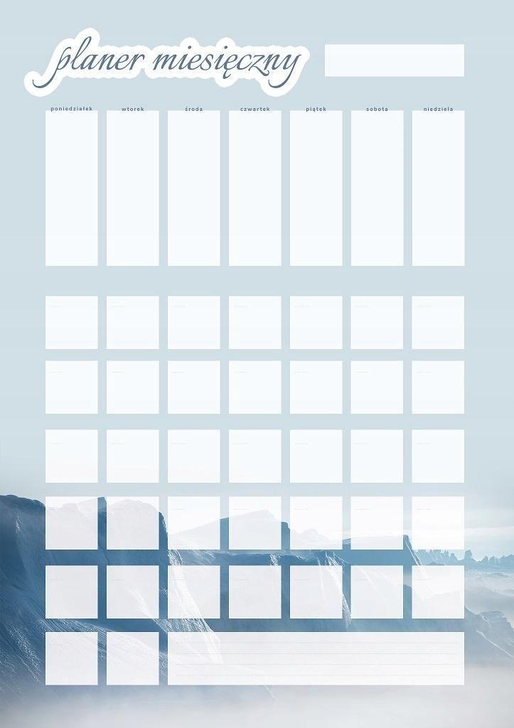 Magnetischer Kühlschrankkalender 50x70cm