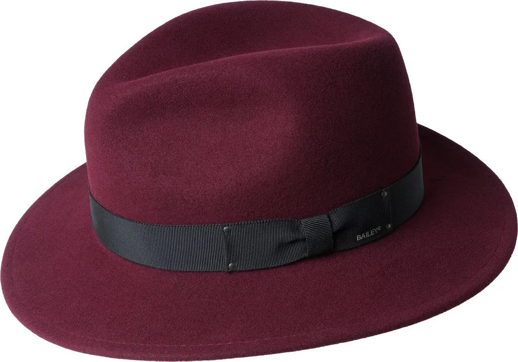 Chapeau en feutre imperméable Bailey Curtis pliable pour le voyageur
