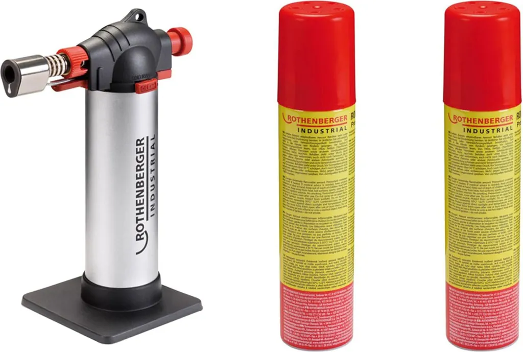Chalumeau de Cuisine ROTHENBERGER pour Crème Brûlée et Caramelisation