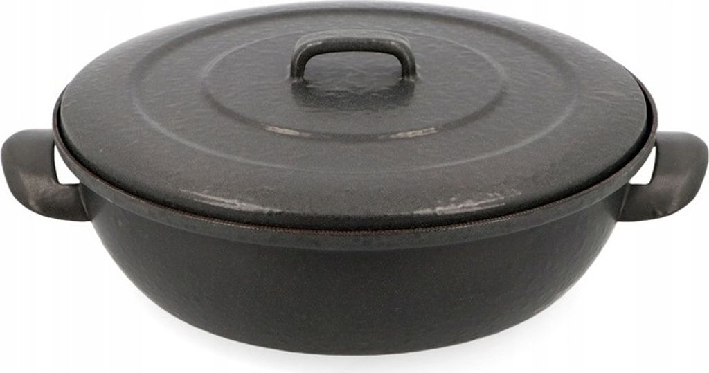 BELIS Emaillierte Auflaufform mit Deckel BSE 28 cm Produktbild 