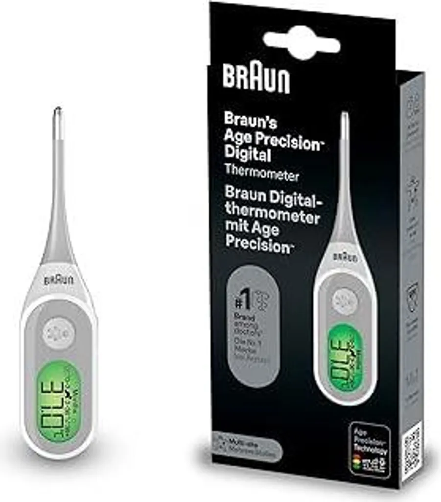Braun PRT2000 Termometro Digitale | Age Precision Professionale