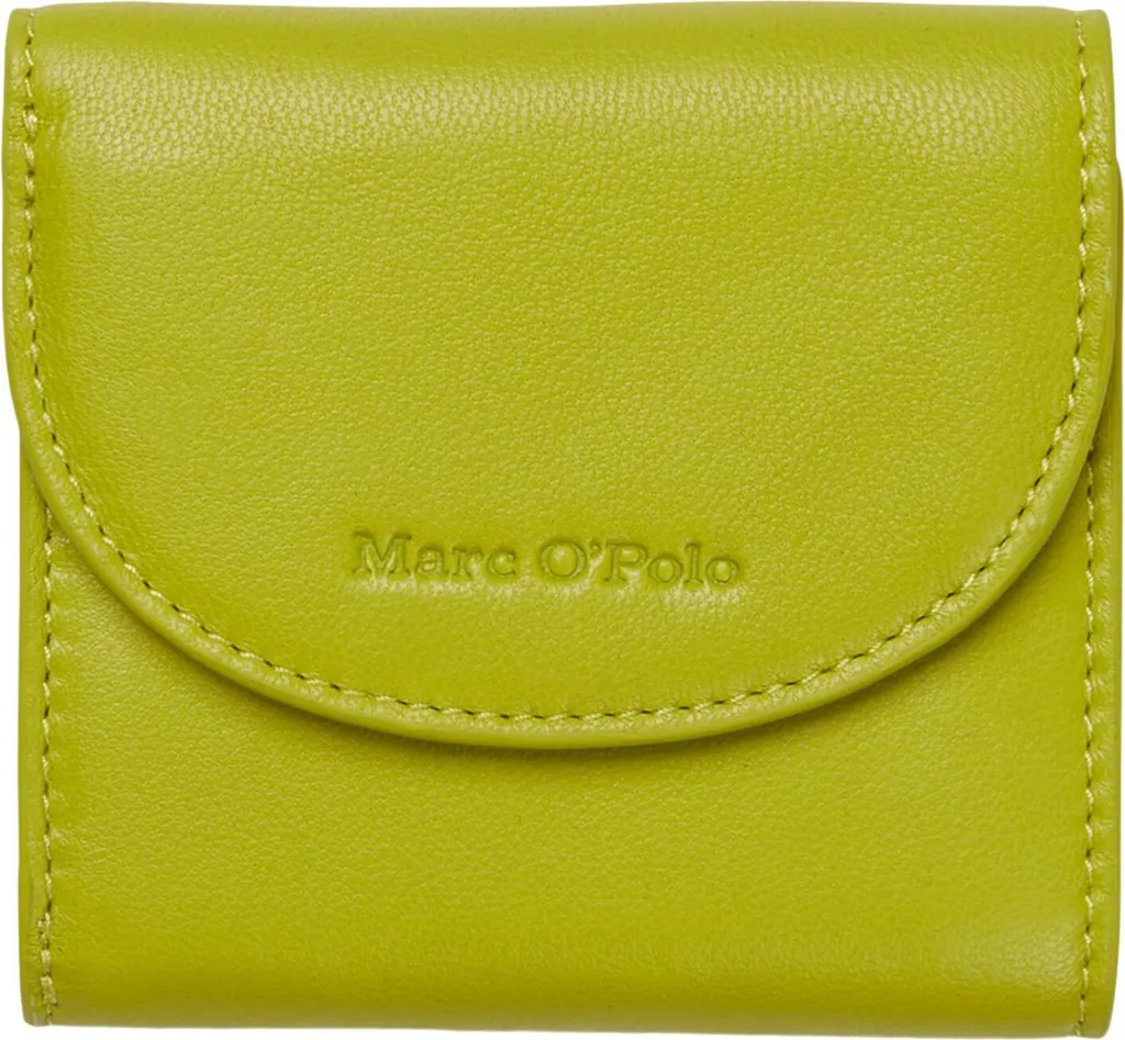 Porte-monnaie Marc O'Polo Julle Cuir Lime Green Multi-compartiments Chic