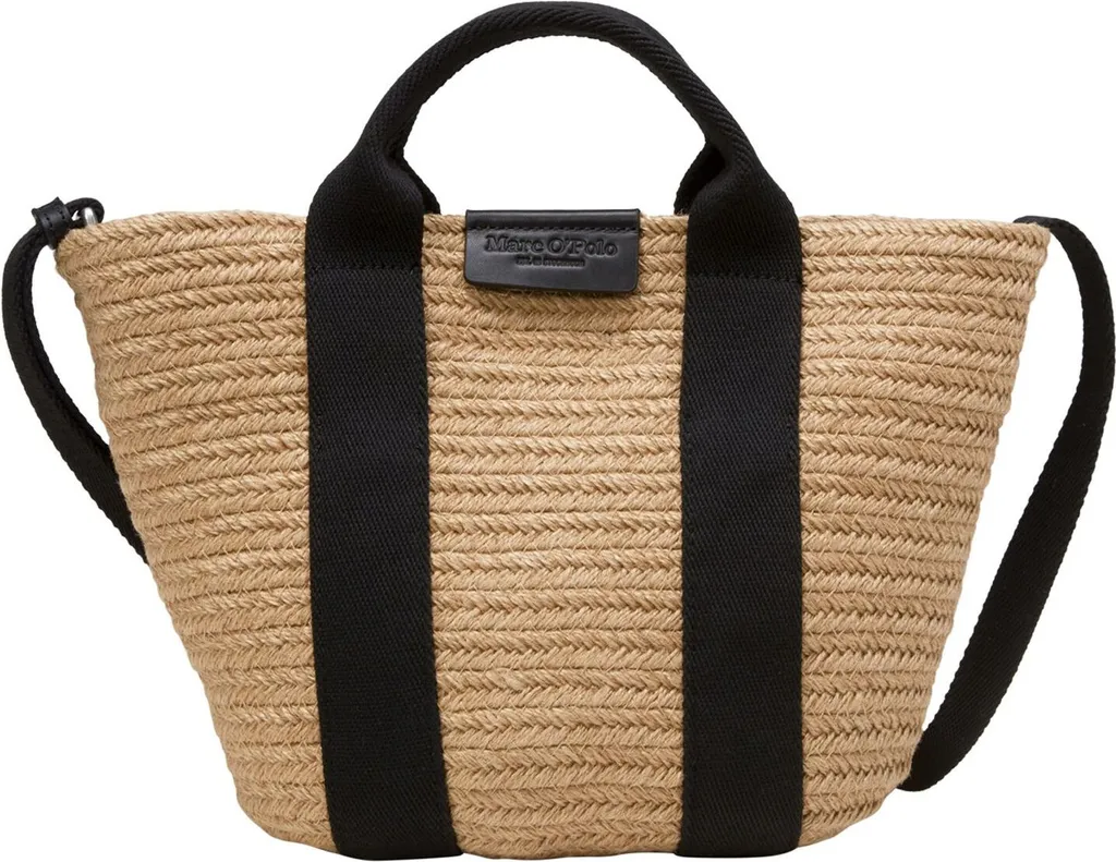 Marc O'Polo borsetta borsa a tracolla Meria Shopper Black marrone chiaro